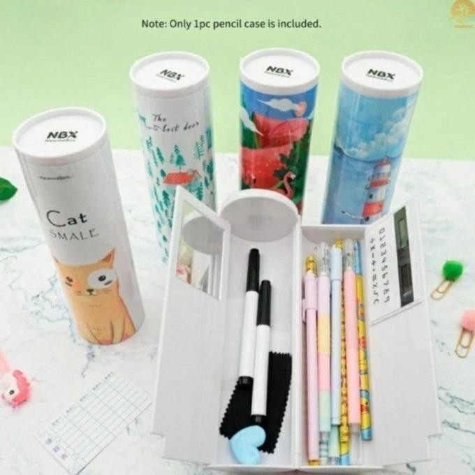 

ORIGINAL tempat pensil aesthetic korea magnet kalkulator holder calculat PREMIUM fgh-56