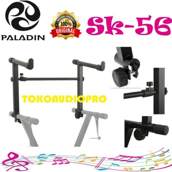 Paladin SK56 Stand Keyboard Atas SK-56 Stand Keyboard 2 Susun Extended .