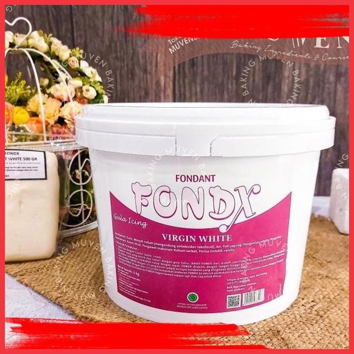

(muv) fondx fondant white 5 kg