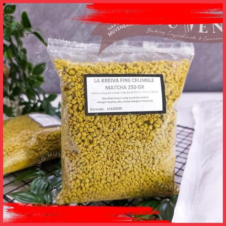 

(muv) la kreiva crumble matcha 250 gr
