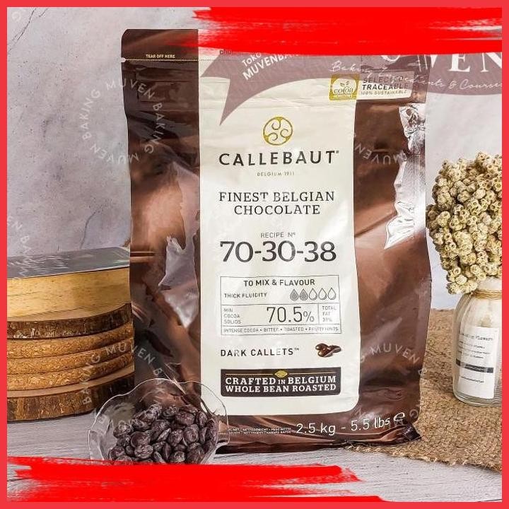 

(muv) callebaut 70-38 dark callets 2.5 kg