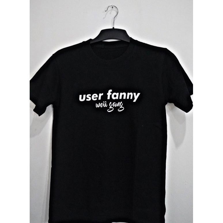 Viral Kaos User Fanny Black Skylark Dwi Woii Premium Pria Wanita Terbaru