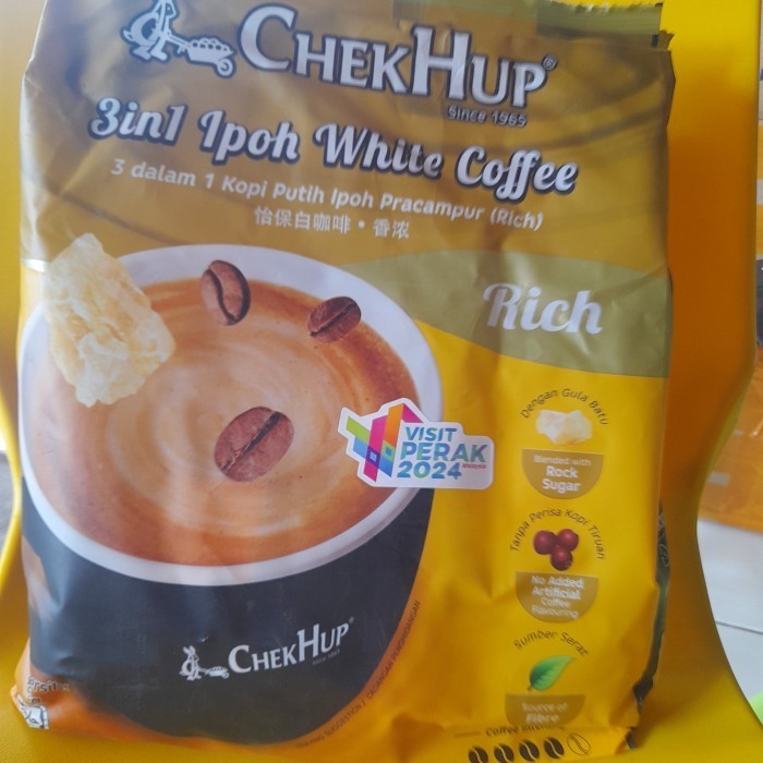 

Chekhup Ipoh White Coffee Isi 12 Sachets