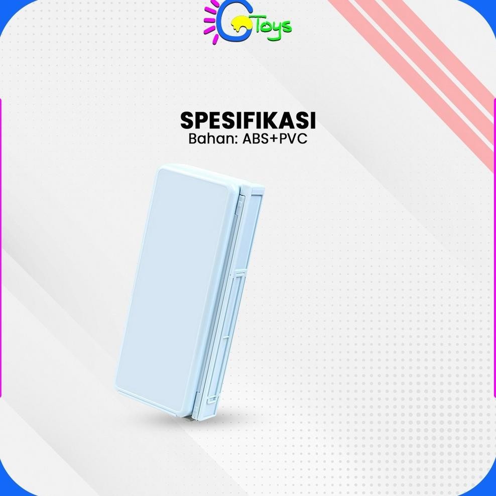 

Terlaris Cr-A73 Tempat Pensil 2In1 Multifungsi Dengan Tatakan Buku Dan Papan Tulis Praktis / Kotak Pensil Lipat Tempat Penyimpanan Alat Tulis Anak Sekolah / Pencil Case Book Holder Import Gc27