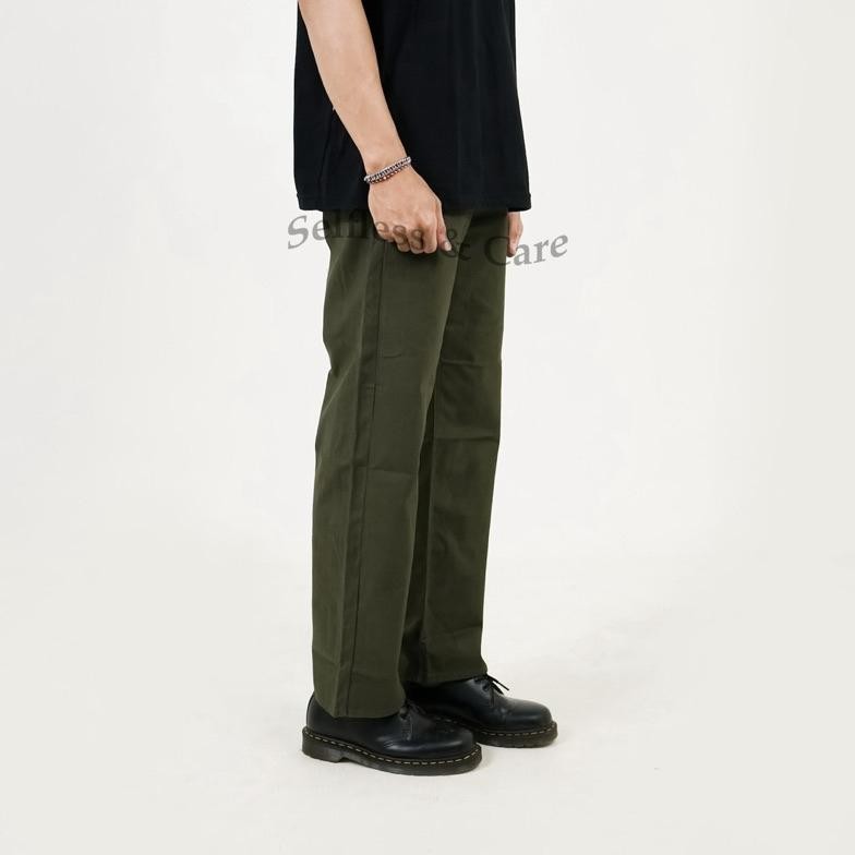 COD SELFLESS Celana Chino Panjang Reguler Loose Standar Fit -28