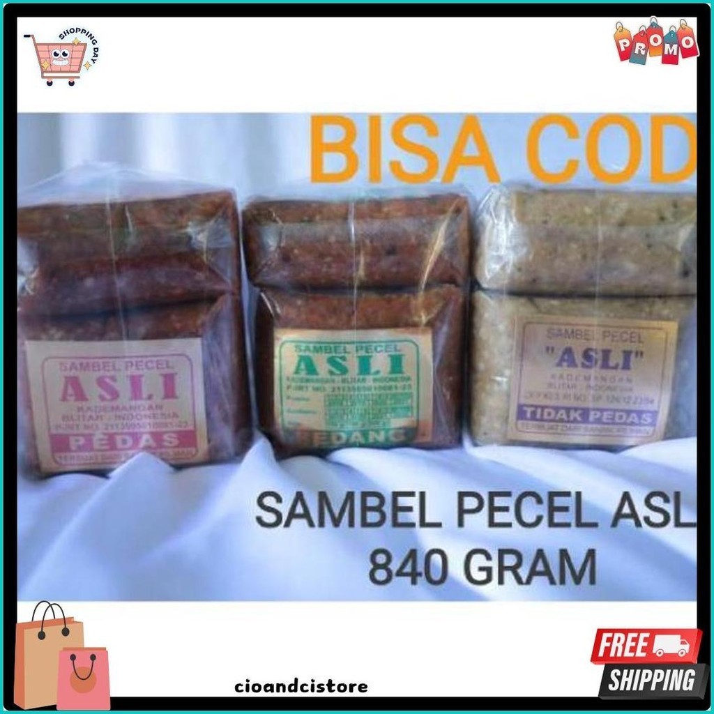 

Sambel Pecel Asli Blitar 840 Gram (Lagi Diskon)