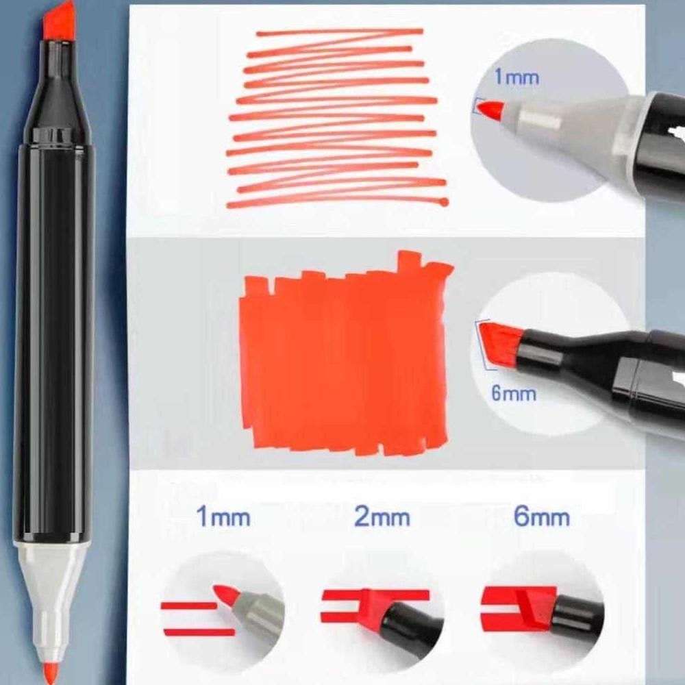 

Super Murah Spidol Warna Stabilo Touch 24/36/48 Dual Side Fine Art Brush Pen 8.8