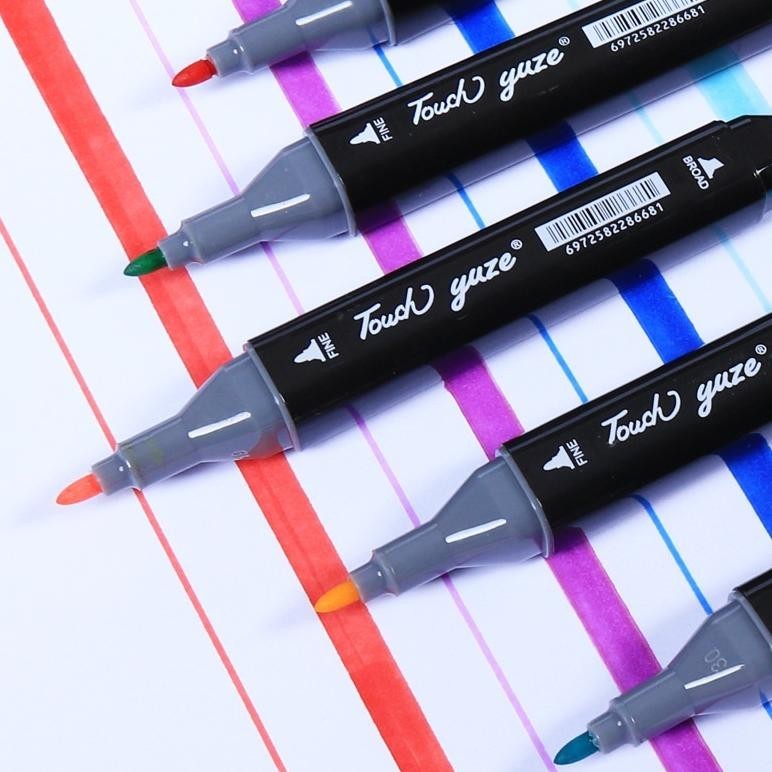 

Spesial Gu Touchfive 24/36/48/60/80 Warna Sketsa Spidol Umum General Marker Set Animation Markers / Twin Market Set Spidol Hig Quality