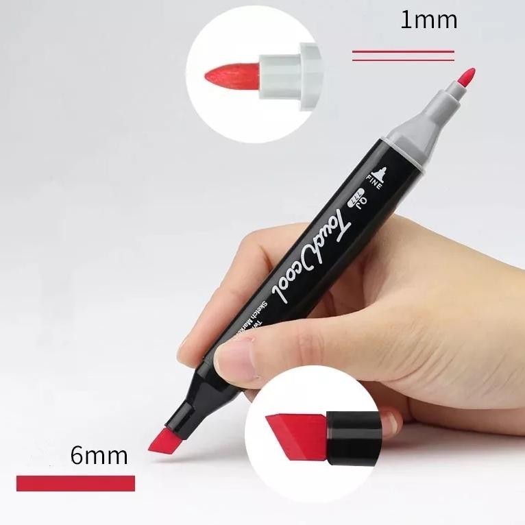 

Spesial 120Warna Aimilo Spidol Warna Warni 1 Set Sketch Marker 2 Tip Touch Markerwarna Stabilo Touch Hig Quality