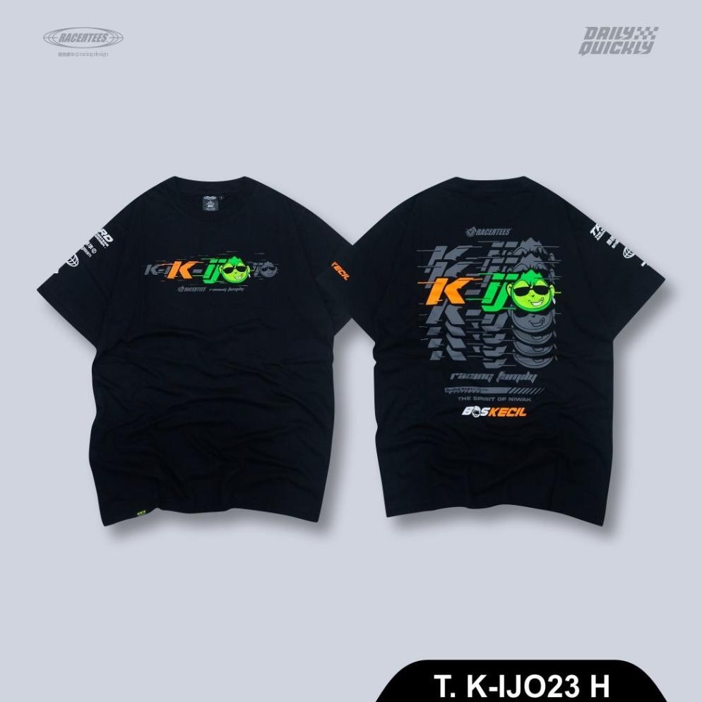 Terbaru Baju Kaos Racertees Team K-Ijo T-Shirt Premium