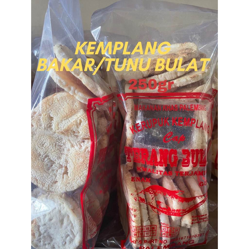 

KEMPLANG BAKAR BULAT 250GR ASLI PALEMBANG