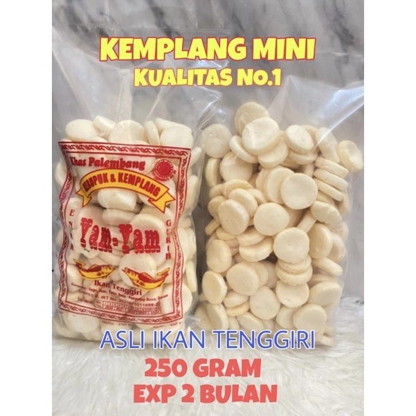 

KEMPLANG MINI IKAN TENGGIRI ASLI PALEMBANG