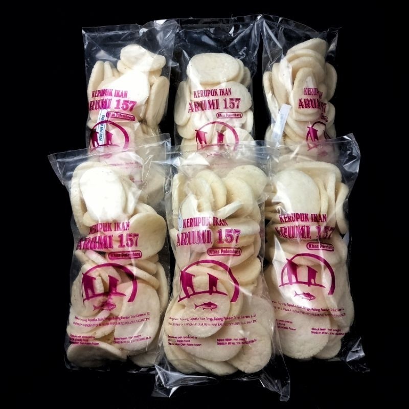 

PAKET 6 BUNGKUS KERUPUK IKAN KOIN 100 GRAM ASLI PALEMBANG