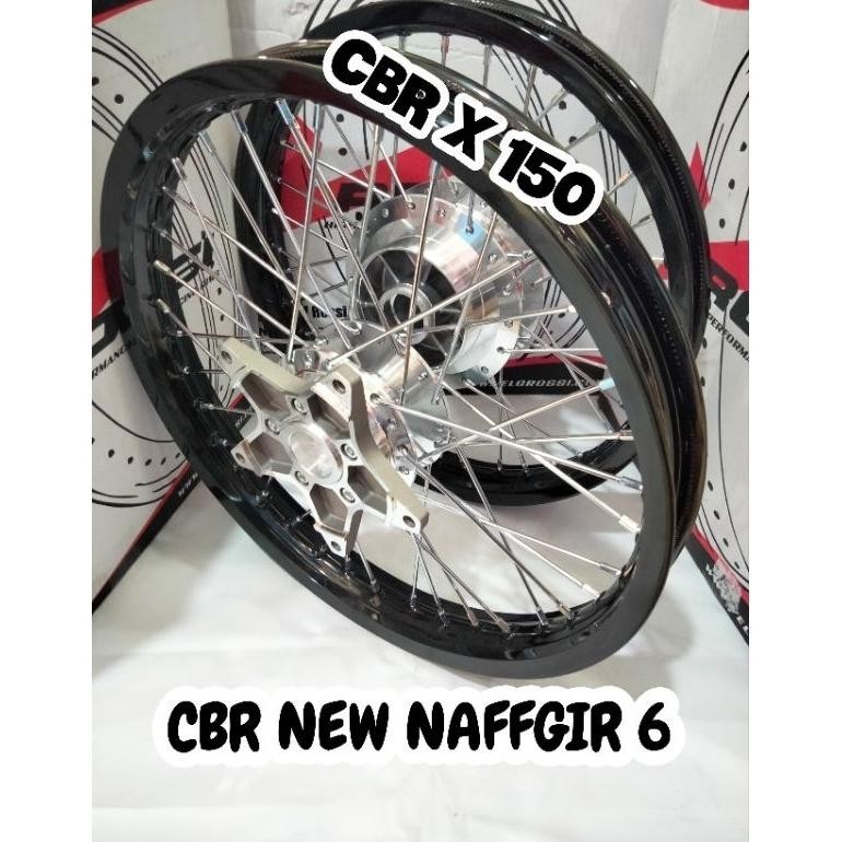 DFR VELG PAKETAN JARI JARI RING 17 140-160-185-215-250 VROSSI BUAT MOTOR CB150R CB 150X CBR NEW NAFF
