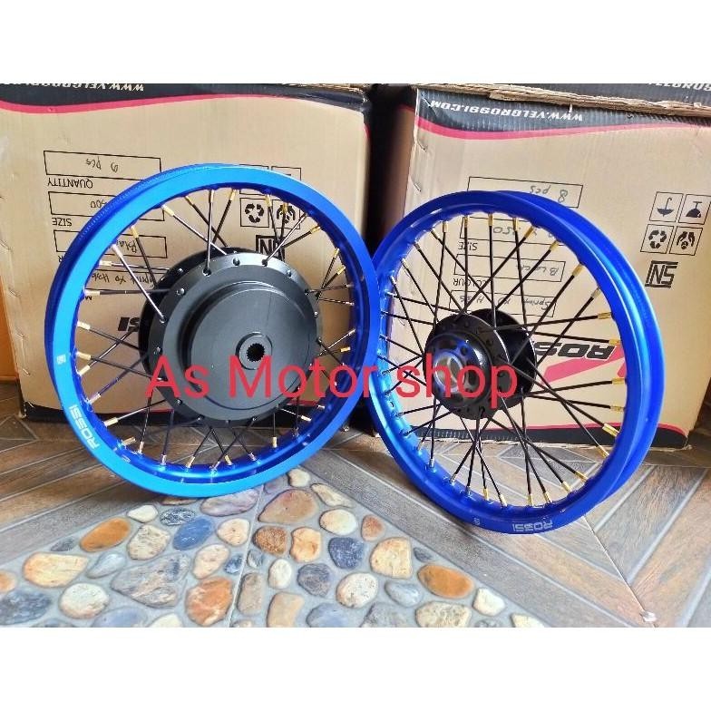DFR Sepaket velg set rossi 140 160 Ring 14 tromol set jari2 suzuki new spin SkyDrive skyweve Hayete 