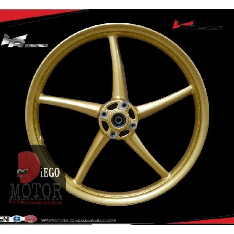 DFR VELG RACING YAMAHA MX - JUPITER Z NEW BURHAN JUPITER Z1 VEGA R NEW VEGA ZR PALANG 5 V.ROSSI GOLD