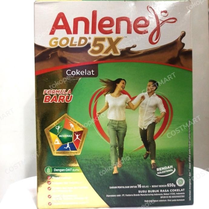 

Susu Bubuk Dewasa Anlene Gold 650 gram