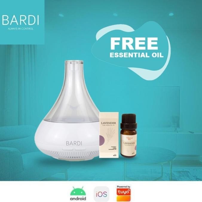 BARDI Smart Aroma Diffuser FREE Essential Oil Lavender 10ML