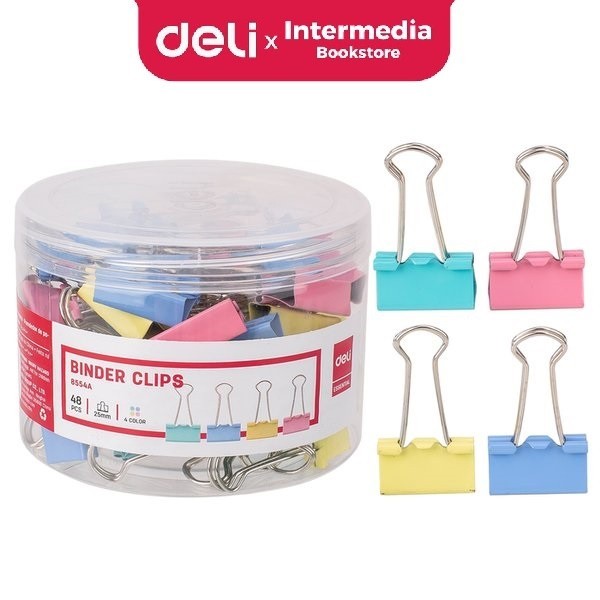 

Deli Binder Klip Warna E8554A 25mm