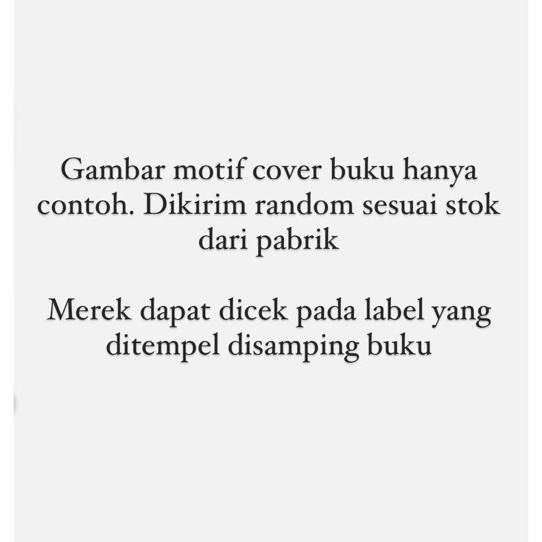 

gfd-12 Buku Tulis Campus 36 lembar / Buku Boxy Panjang BIGBOSS BMC [Pak=10 Buku] Hemat