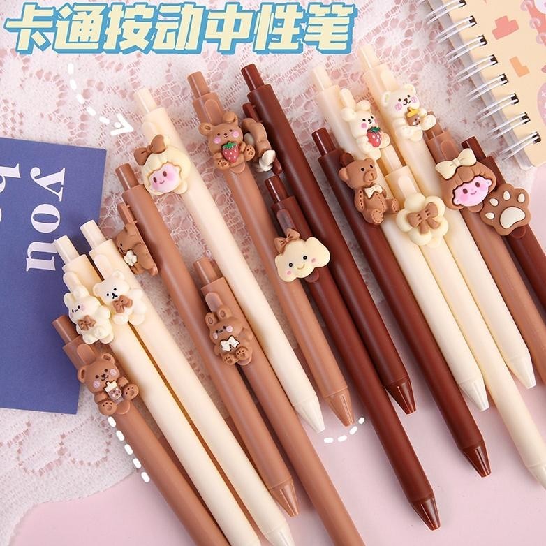 

AS25 Pulpen Karakter Beruang Pena Sekolah Lucu Pen Korea Premium