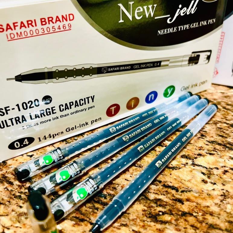 

TY69 [1 PCS] PROMO PULPEN GEL SAFARI ZUIXUA NEW JELL ISI 1 PCS -PULPEN GEL NEW JELL 0.4mm Termurah