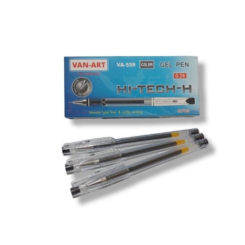 

gha-65 (1pack) Pulpen/Gel Pen Hi-Tech-H Van Art VA-559 Hitech Hi-Tech Murah Premium
