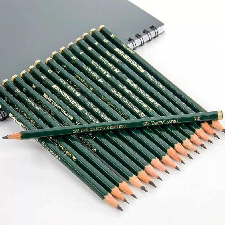 

IQR-914 Pensil Faber Castell - Lengkap 8B/7B/6B/5B/4B/3B/2B/B/HB/F/H/2H/3H/4H Sale