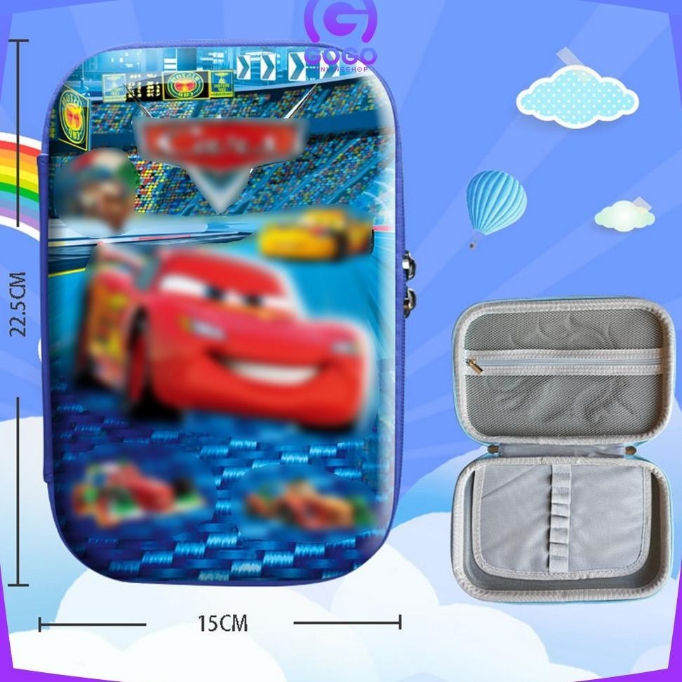 

h-4 GOGO-A82 Kotak Pensil 3D Karakter Kartun Lucu / Tempat Pensil Anak Sekolah / Kotak Pensil Besar Pencil Case Cartoon / Tempat Pinsil Kotak Besar Alat Tulis Import Hemat