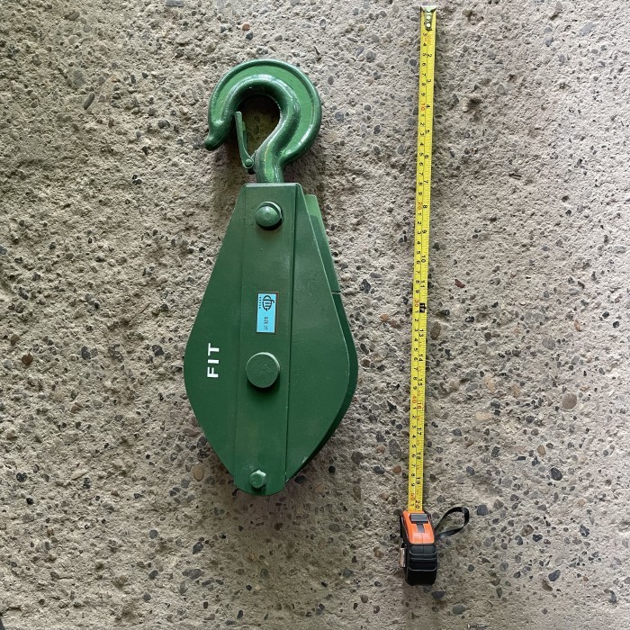 Katrol 3 Ton Hijau Katrol derek bangunan 6" TERMurah