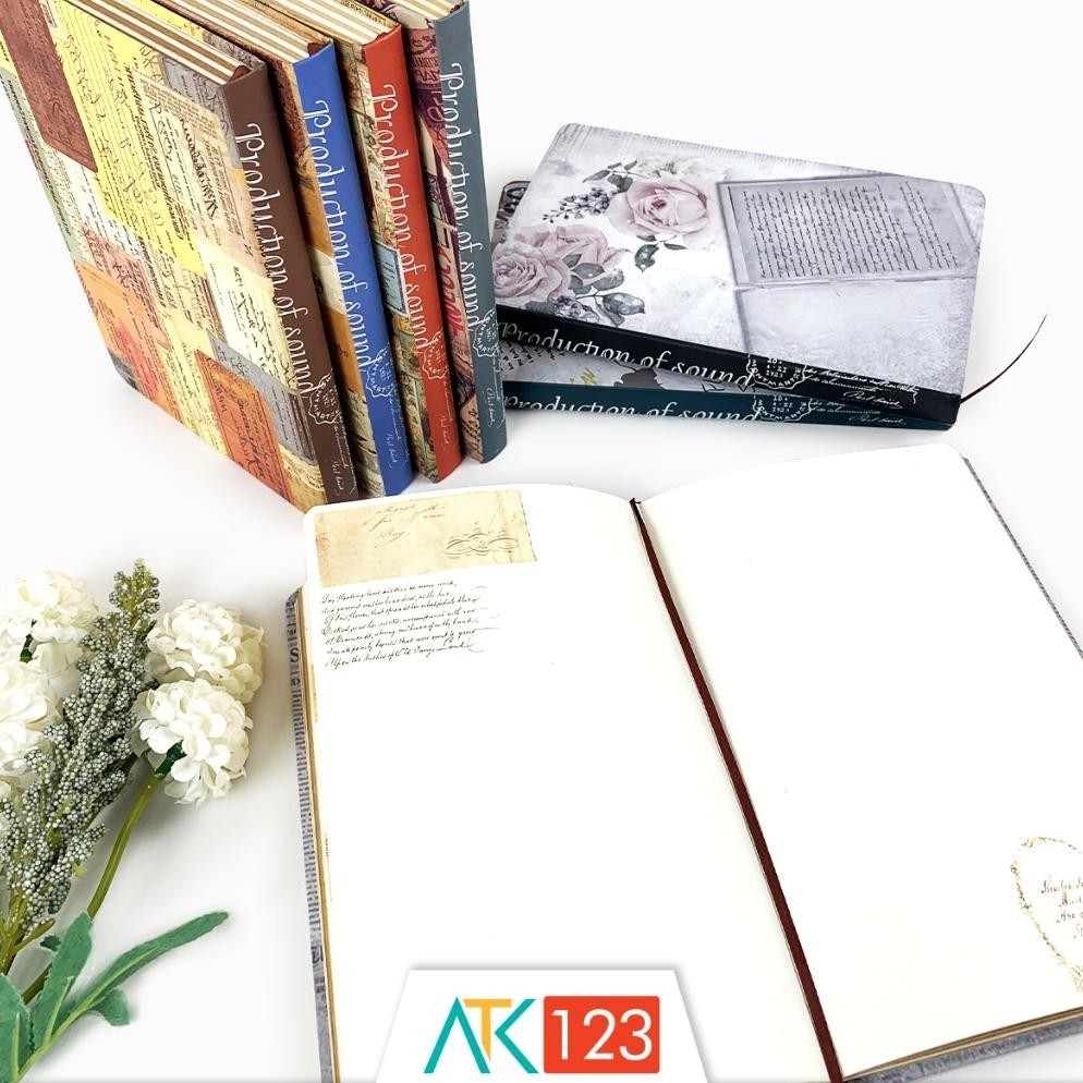 

Promo Buku Tulis / Catatan / Agenda / Jurnal / Notebook / Diary / Journal Aesthetic / Esthetic / Classic / Vintage Hardcover A5 Nbmr-A Kekinian