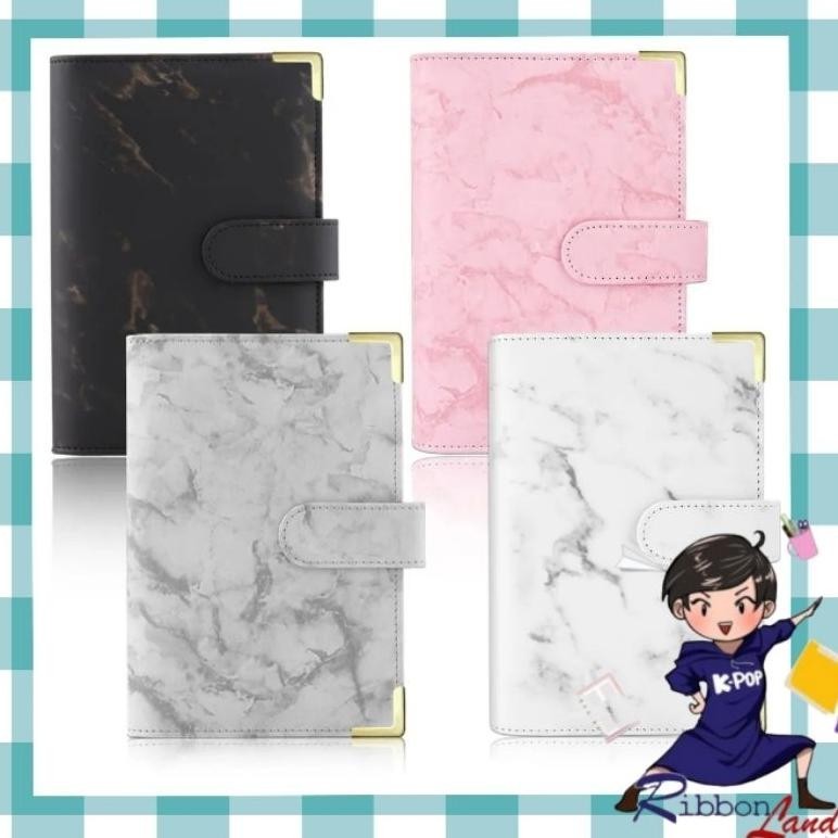 

Promo A6 Binder Kulit Motif Marmer Luxury 6 Ring Kekinian