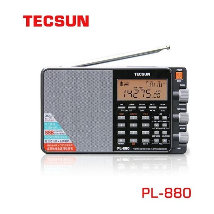 radio tecsun pl880 PL 880 full band digital radio tecsun original