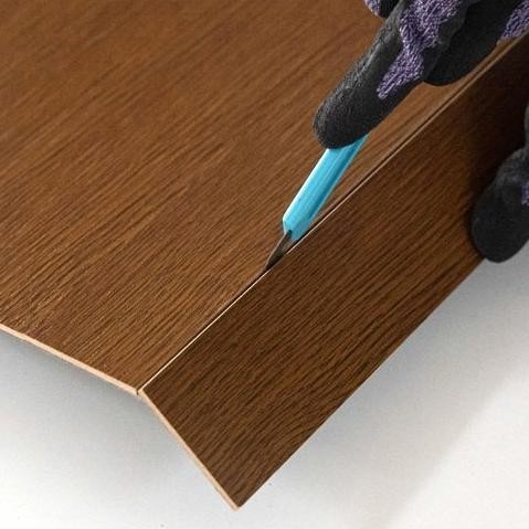 Asna Best Seller.. Karpet Plywood/Plywood Carpet, Tikar Kayu (Coklat Tua)