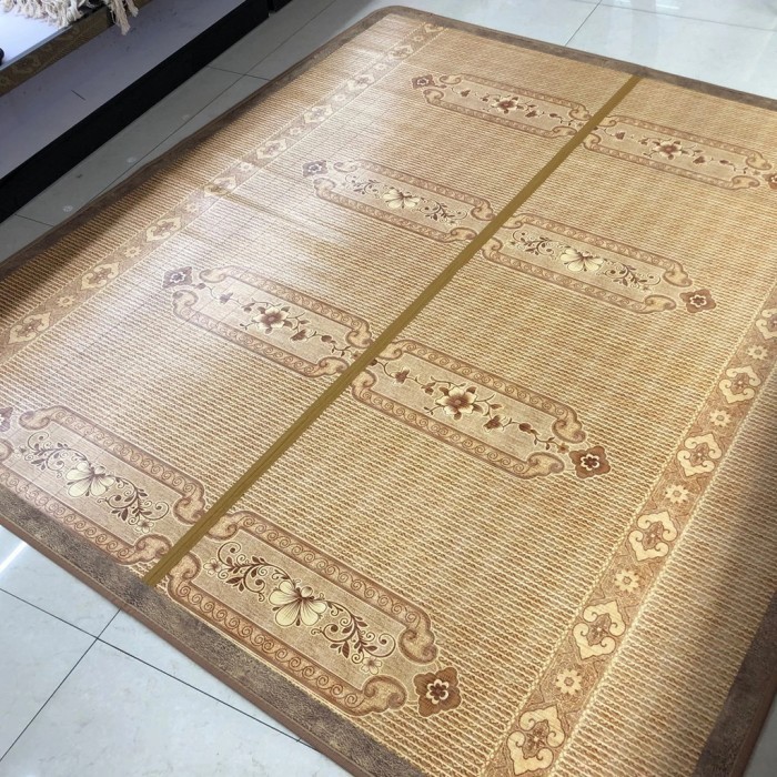 Asna Tikar Bambu Lipat / Tikar Lantai Bambu / Karpet Uk. 180X200Cm Import