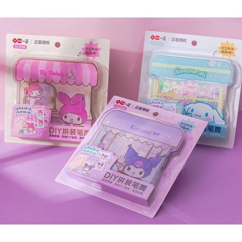 

SPECIAL Tempat Pulpen Stationery Kotak Penyimpanan Organizer Meja Tempat Pulpen Akrilik Sanrio Iv-138