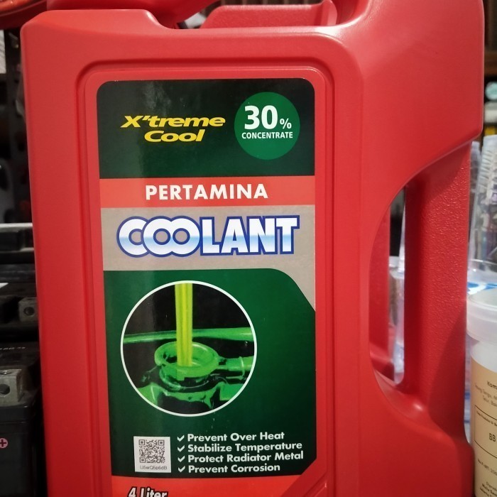 Air Radiator Coolant Pertamina 30% Concentrat 4 Liter