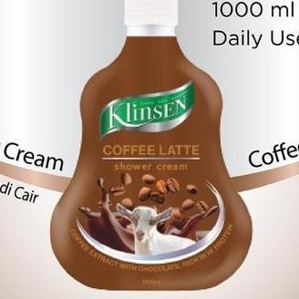 Klinsen Sabun Mandi Cair Coffee Latte Pump 1000Ml