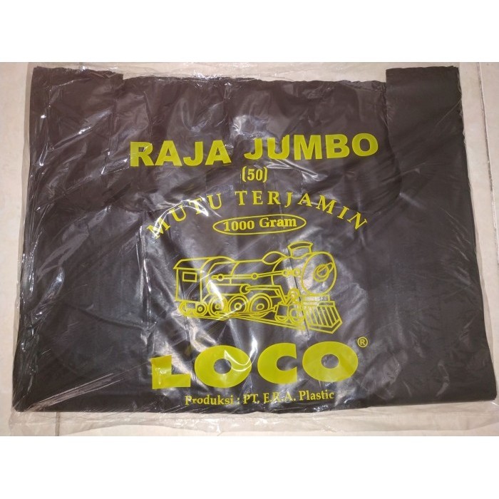 

HOT SALE Kantong Plastik Kresek Loco Tebal Hitam Ukuran 50 JUMBO