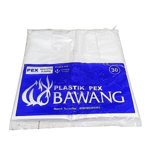 

SALE Kantong Plastik Kresek PEX Bawang Bening ukuran 30 dan 35