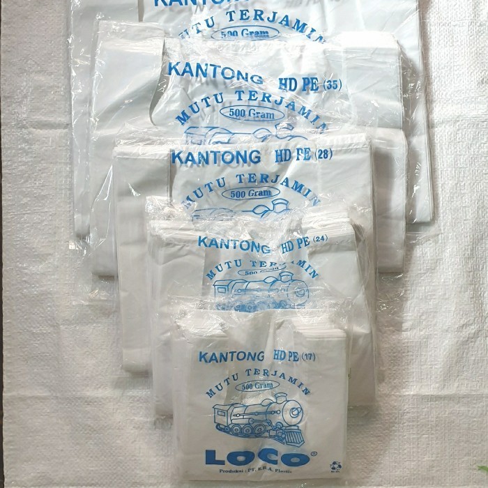 

HARGA DISKON Kantong Kresek Loco Putih uk 17-40