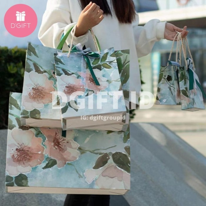 

HOT SALE GROSIR - 10pc Paper Bag Kado Kantong Tas Kertas Tas Belanja Goodie Bag
