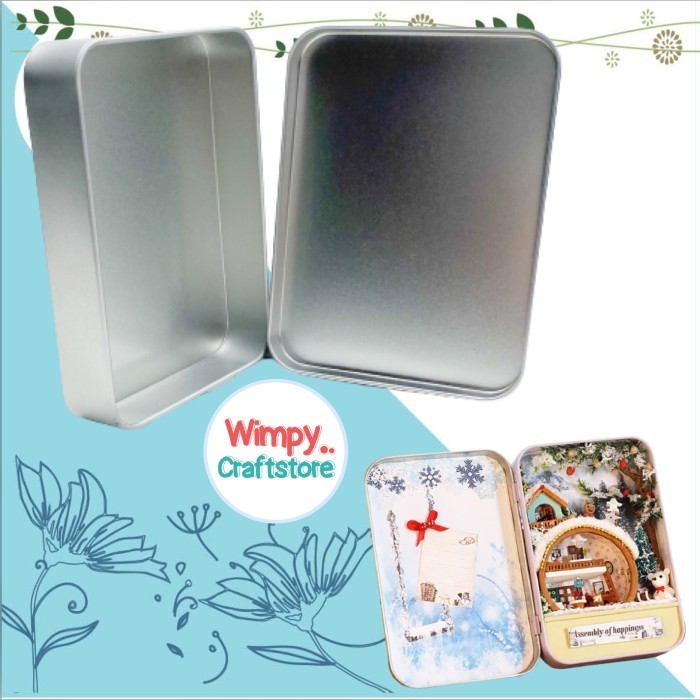 

TERMURAH Tin Box Kotak Kaleng Permen Aksesoris Clay DIY Survival KIT Kotak Kado