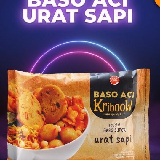 

Baso Aci Kriboow Special Urat Sapi Selera Martini
