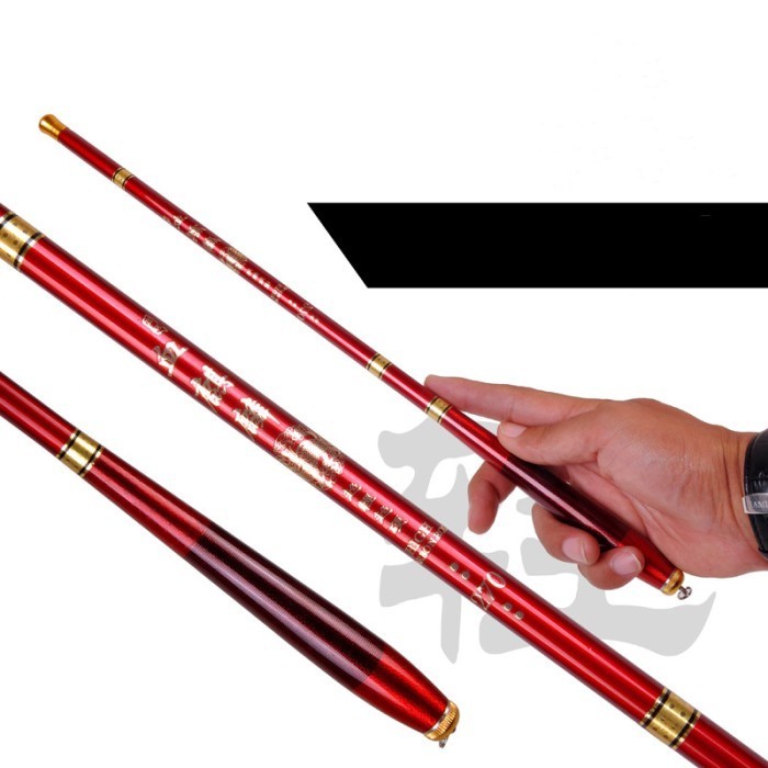 TEGEG PANCING RINGAN TEGEK KAKU PANCING KARBON CARBON 5M FISHING ROD