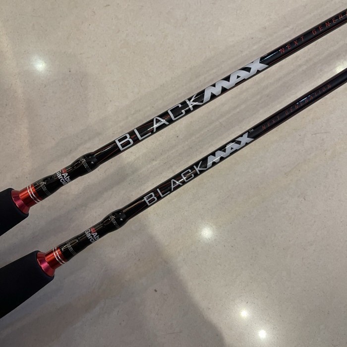 ABU GARCIA BLACKMAX SPINNING ROD BMS 602M 602MH JORAN CARBON FUJI