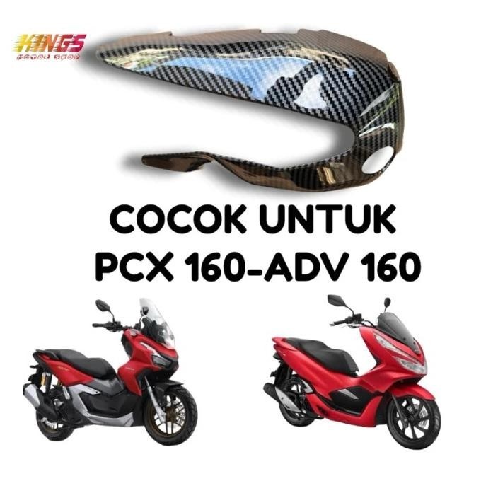 Cover Bak Cvt Carbon Motif Kevlar Blok Carbon Cvt Pcx160 Adv160 Original