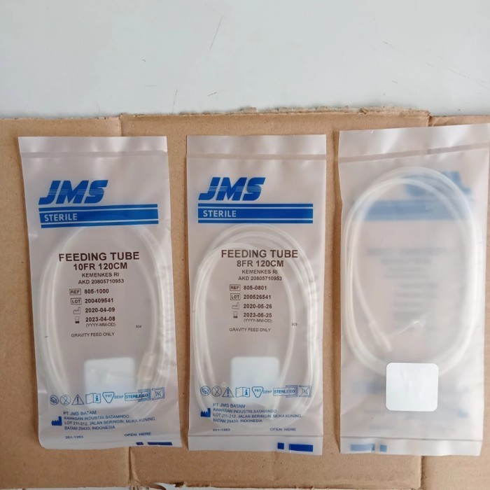 Terlaris NGT JMS/SELANG BUAT MAKAN No.6-8-10/FEEDING TUBE MEREK JMS SALE