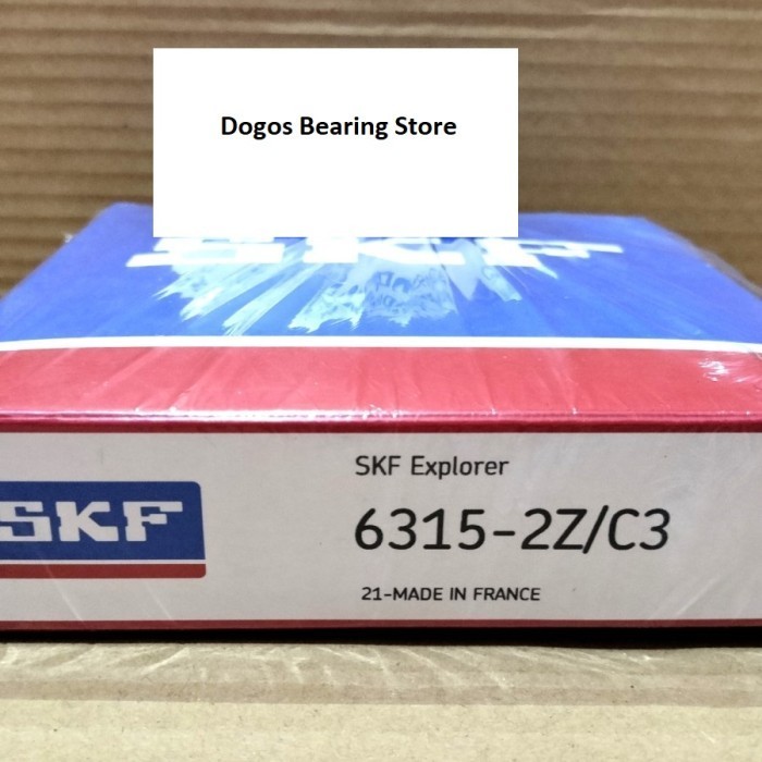 Bearing 6315 2Z C3 / ZZ C3 SKF