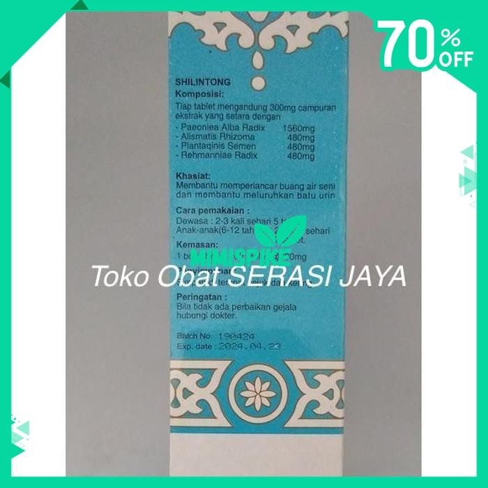 

SHI LIN TONG 100 TABLET KULIN BRAND OBAT KESEHATAN GINJAL BY MIMISPIKE !!